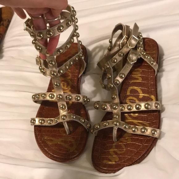 elisa studded gladiator sandal